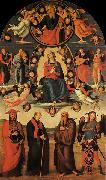 Assumption of the Virgin with Four Saints Pietro